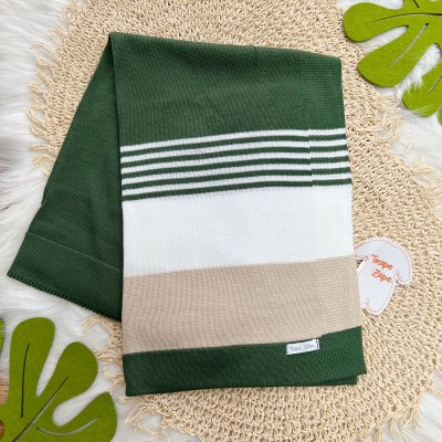 Saída de Maternidade Hugo - Verde Militar e Areia